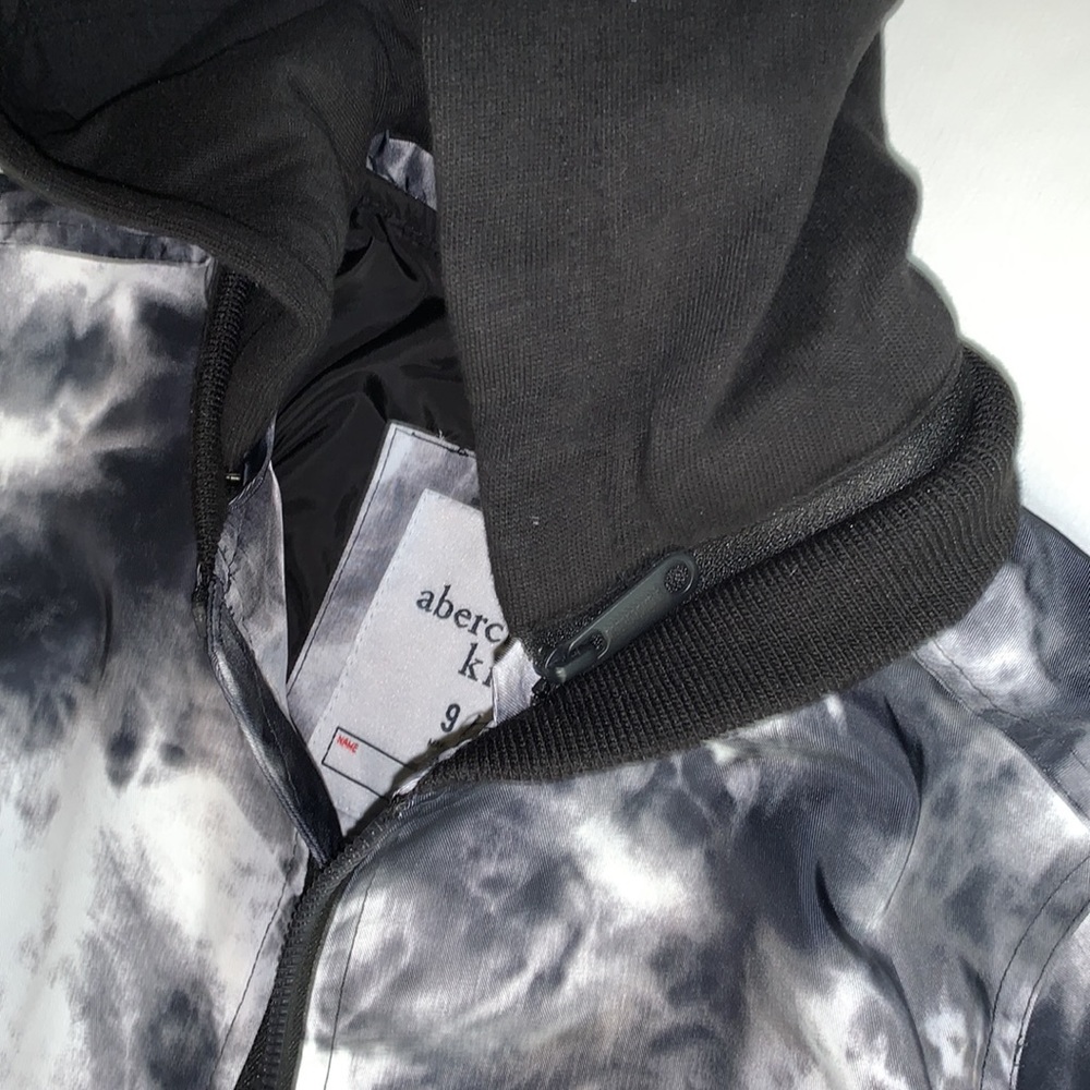 Abercrombie Kids Tie-Dye Bomber Jacket - Picture 8 of 9
